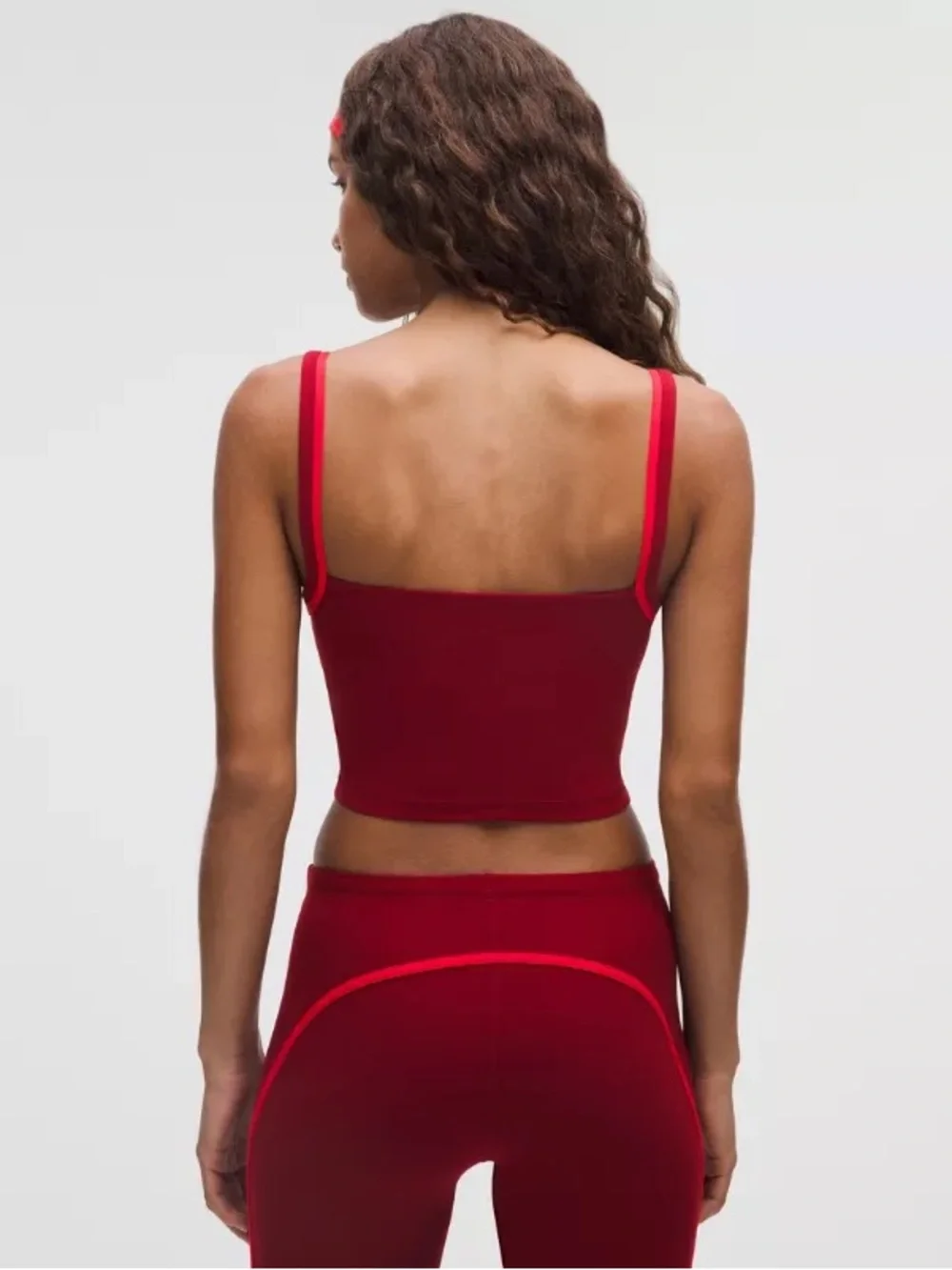 Lululemon Nulu Cropped Tank Top Sport Meets Studio Set XXS